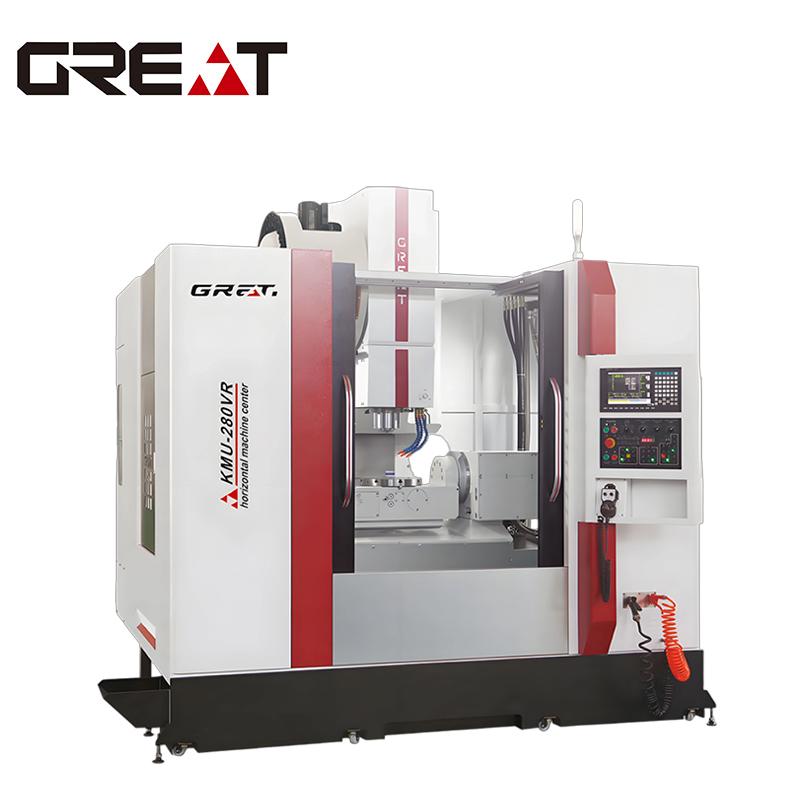 其锐达 立式蜗轮蜗杆摇篮五轴加工中心